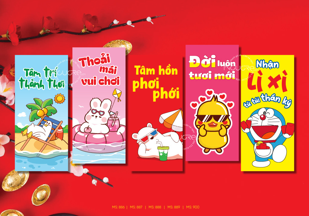 bao lì xì hoạt hình